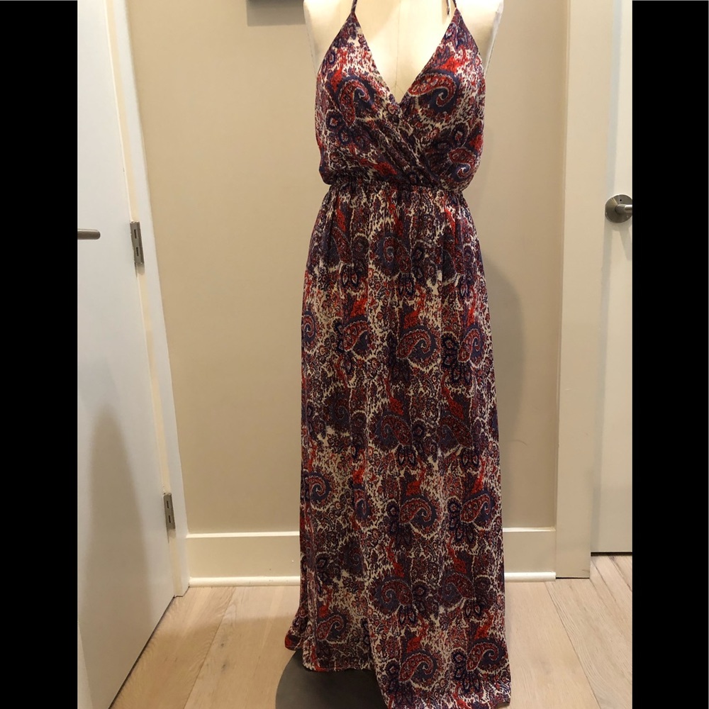 Halter maxi dress